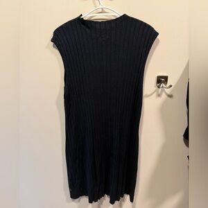 RVCA Charcoal Ribbed Knit Top